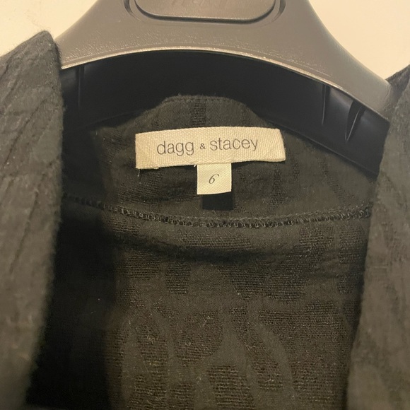 Dagg and Stacey BLACK Dunn blazer / jacket - Picture 7 of 10